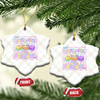 Just A Girl Who Loves Squishies Ceramic Ornament Squishy Lovers Kawaii Dumpling Graphic Coquette Bow Girls