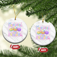 Just A Girl Who Loves Squishies Ceramic Ornament Squishy Lovers Kawaii Dumpling Graphic Coquette Bow Girls