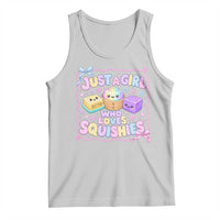 Just A Girl Who Loves Squishies Tank Top Squishy Lovers Kawaii Dumpling Graphic Coquette Bow Girls