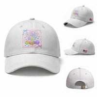 Happy First Day Of School Cute Kawaii Squishy Back To School Graphic Baseball Cap