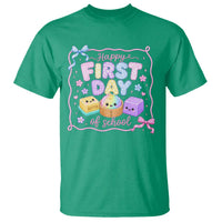 Happy First Day Of School Cute Kawaii Squishy Back To School Graphic T Shirt