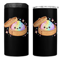 Cute Rainbow Dumpling Squishy 4 in 1 Can Cooler Tumbler Kawaii Graphic