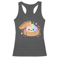 Cute Rainbow Dumpling Squishy Racerback Tank Top Kawaii Graphic