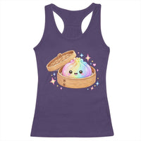 Cute Rainbow Dumpling Squishy Racerback Tank Top Kawaii Graphic