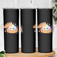 Cute Rainbow Dumpling Squishy Skinny Tumbler Kawaii Graphic