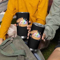Cute Rainbow Dumpling Squishy Tumbler Cup Kawaii Graphic