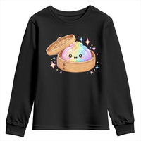 Cute Rainbow Dumpling Squishy Youth Sweatshirt Kawaii Graphic