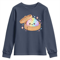 Cute Rainbow Dumpling Squishy Youth Sweatshirt Kawaii Graphic