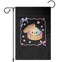 Squishy Lovers Garden Flag Cute Dumpling Graphic Coquette Bow Girls