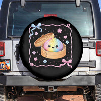 Squishy Lovers Spare Tire Cover Cute Dumpling Graphic Coquette Bow Girls