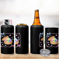 Squishy Lovers 4 in 1 Can Cooler Tumbler Cute Dumpling Graphic Coquette Bow Girls