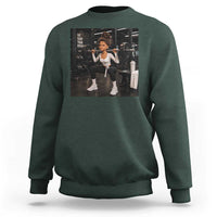 Disgusting Gym Girl Funny Workout Meme Sweatshirt Humor Fitness Lovers
