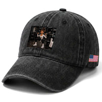 Disgusting Gym Girl Funny Workout Meme Washed Cotton Baseball Cap Humor Fitness Lovers