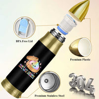 Dont Let Anyone Dull Your Sparkle Cute Rainbow Dumpling Squishy Graphic Bullet Tumbler