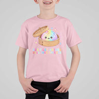 Dont Let Anyone Dull Your Sparkle Cute Rainbow Dumpling Squishy Graphic T Shirt For Kid