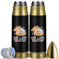 Just A Girl Who Loves Squishies Bullet Tumbler Cute Rainbow Dumpling Squishy Graphic