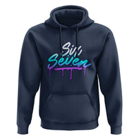 Fun Six Seven Hoodie Funny 6 7 Meme Gen Alpha Slang Streetwear Gradient - Wonder Print Shop