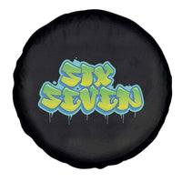 67 Meme Spare Tire Cover Six Seven Funny Gen Alpha Slang Saying - Wonder Print Shop