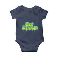 67 Meme Baby Onesie Six Seven Funny Gen Alpha Slang Saying - Wonder Print Shop