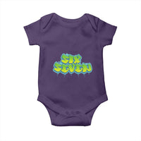 67 Meme Baby Onesie Six Seven Funny Gen Alpha Slang Saying - Wonder Print Shop