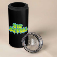 67 Meme 4 in 1 Can Cooler Tumbler Six Seven Funny Gen Alpha Slang Saying - Wonder Print Shop