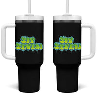 67 Meme Tumbler With Handle Six Seven Funny Gen Alpha Slang Saying - Wonder Print Shop