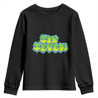 67 Meme Youth Sweatshirt Six Seven Funny Gen Alpha Slang Saying - Wonder Print Shop