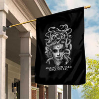 Funny Feminist Medusa Garden Flag Making Men Hard Since 700 B.C Dark Myth Ancient - Wonder Print Shop