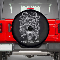 Funny Feminist Medusa Spare Tire Cover Making Men Hard Since 700 B.C Dark Myth Ancient - Wonder Print Shop