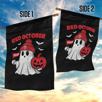 Red October Halloween Ghost Garden Flag Philadelphia Spooky Pumpkin TS10