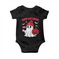 Red October Halloween Ghost Baby Onesie Philadelphia Spooky Pumpkin TS10