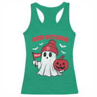 Red October Halloween Ghost Racerback Tank Top Philadelphia Spooky Pumpkin TS10