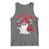 Red October Halloween Ghost Tank Top Philadelphia Spooky Pumpkin TS10