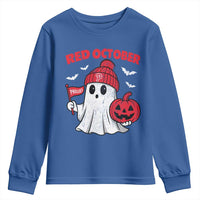 Red October Halloween Ghost Youth Sweatshirt Philadelphia Spooky Pumpkin TS10