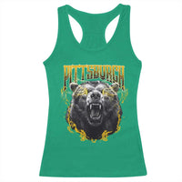Vintage Pittsburgh Racerback Tank Top Retro Sports Fan Wild Bear Mascot Streetwear Bootleg - Wonder Print Shop