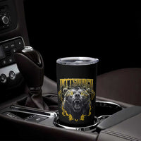 Vintage Pittsburgh Tumbler Cup Retro Sports Fan Wild Bear Mascot Streetwear Bootleg - Wonder Print Shop