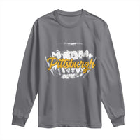 Pittsburgh Long Sleeve Shirt Streetwear Steel City Pride - Wonder Print Shop