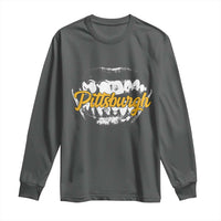 Pittsburgh Long Sleeve Shirt Streetwear Steel City Pride - Wonder Print Shop