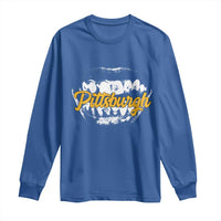 Pittsburgh Long Sleeve Shirt Streetwear Steel City Pride - Wonder Print Shop