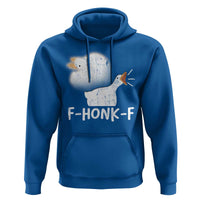 Silly Goose Meme Hoodie Retro F-Honk-F Funny Farm Animal - Wonder Print Shop