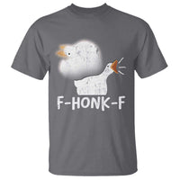 Silly Goose Meme T Shirt Retro F-Honk-F Funny Farm Animal - Wonder Print Shop