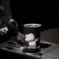 Silly Goose Meme Tumbler Cup Retro F-Honk-F Funny Farm Animal - Wonder Print Shop