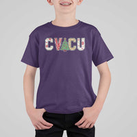 Christmas CVICU Nurse T Shirt For Kid Cardiovascular Intensive Care Unit Cardiac Nurse - Wonder Print Shop