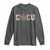 Christmas CVICU Nurse Long Sleeve Shirt Cardiovascular Intensive Care Unit Cardiac Nurse - Wonder Print Shop