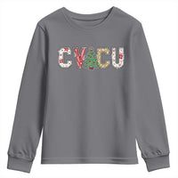Christmas CVICU Nurse Youth Sweatshirt Cardiovascular Intensive Care Unit Cardiac Nurse - Wonder Print Shop