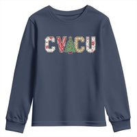 Christmas CVICU Nurse Youth Sweatshirt Cardiovascular Intensive Care Unit Cardiac Nurse - Wonder Print Shop