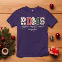 Sonographer Christmas T Shirt RDMS Ultrasound Tech Technologist Gift - Wonder Print Shop