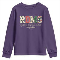 Sonographer Christmas Youth Sweatshirt RDMS Ultrasound Tech Technologist Gift - Wonder Print Shop