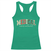 Christmas Medical Assistant Racerback Tank Top MA Nurse Grad Gift - Wonder Print Shop