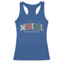 Christmas Medical Assistant Racerback Tank Top MA Nurse Grad Gift - Wonder Print Shop